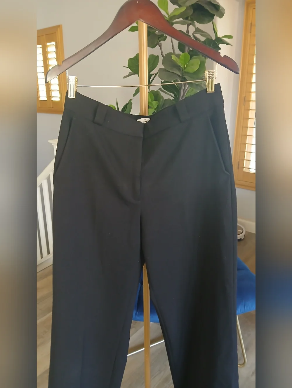& Other Stories Straight-leg Press-Crease Trousers. Size 10